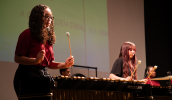 O primeiro concerto contou com as bandas da EM Prof. Mario Portes e do Cempre Prof. José Limongi Sobrinho. (Warley Kenji/PMMC)
