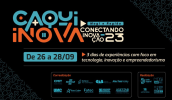 Segunda edição do Caqui Inova, evento referência em inovação no Alto Tietê, será de 26 a 28 de setembro