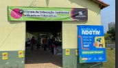 Fórum de Educação Ambiental aconteceu no Parque Centenário e contou com vários expositores, além de uma Feira de Adoção (Divulgação/PMMC)