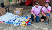 Evento Family Connection, promovido neste último sábado pela escola Maple Bear, arrecadou e doou ao Fundo Social de Mogi mais de 600 quilos de leite em pó