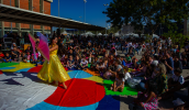 Nesta quinta-feira (12/10), às 15 horas, ocorre mais uma edição da “Caravana Circo Corredor”, agora no Distrito de Jundiapeba. (Warley Kenji/PMMC)
