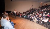 Evento contra a instalação de pedágios nas rodovias Mogi-Dutra e Mogi-Bertioga contou com a participação de autoridades e representantes da sociedade civil (Divulgação/PMMC)