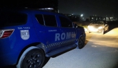 No sábado (11/11), automóvel foi localizado após ter sido roubado em ocorrência em que três homens invadiram uma loja de celulares no distrito de Jundiapeba (Divulgação)
