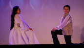 O espetáculo anual do grupo celebrou os dez anos do projeto e teve como tema “Romeu e Julieta”, clássico de Shakespeare. (Divulgação/PMMC)