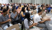Mais uma turma do projeto Cozinha de Talentos se formou nesta quinta-feira, no auditório da Escola de Empreendedorismo e Inovação (Divulgação/ PMMC)