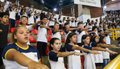 Os alunos fizeram o juramento para as autoridades e suas famílias. (Divulgação/PMMC)