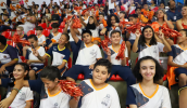 A formatura do terceiro período do programa contemplou mais de 1,2 mil alunos. (Divulgação/PMMC)