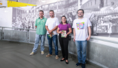 Representantes de Santa Branca fizeram uma visita técnica ao Mercadão acompanhado por técnicos da Secretaria de Agricultura e Abastecimento de Mogi. (Warley Kenji/PMMC)