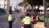 Prefeitura realiza um trabalho voltado à segurança viária que compreende Educação para o Trânsito, sinalização, fiscalização de trânsito e engenharia de tráfego (Warley Kenji/PMMC)