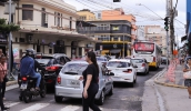 Os dois primeiros quarteirões da Voluntário Fernando Pinheiro Franco estão liberados para trânsito e obras do Programa Nova Mogi seguem na avenida (Warley Kenji/PMMC)