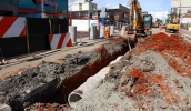 Obras do Programa Nova Mogi de Recuperação Asfáltica avançam para a 3ª etapa na avenida Voluntário Fernando Pinheiro Franco (Divulgação/PMMC)