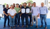 Prefeito assina ordem de serviço para implantação de sistema de esgotamento sanitário (Divulgação/PMMC)