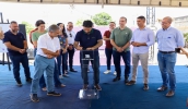 Prefeito assina ordem de serviço para implantação de sistema de esgotamento sanitário (Divulgação/PMMC)