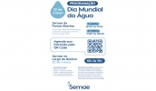 Programação inclui visita monitorada e oficinas de demonstração do tratamento de água e tratamento de esgoto (Divulgação/Semae)