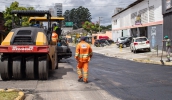 Programa Nova Mogi de Recuperação Asfáltica segue com trabalhos no Mogilar e Jardim Universo nesta semana (Warley Kenji/PMMC)