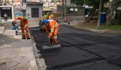 Serviços do Programa Nova Mogi de Recuperação Asfáltica avançam no Mogilar e Jardim Universo (Warley Kenji/PMMC