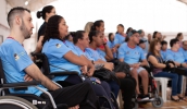 Centro de Paradesporto recebeu alunos de escola municipal e família do patrono do espaço para o Dia da Inclusão, em alusão ao aniversário de 10 anos do local (Warley Kenji/ PMMC)