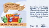 Passada a força-tarefa para ajudar o Sul, Fundo Social redireciona atenções à campanha Inverno Solidário, que segue em andamento até o final de agosto