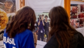 A mostra reúne obras de alunos da rede pública de ensino que participaram 1ª edição da Olimpíada Cultural de Mogi das Cruzes (Olimc) (Warley Kenji/PMMC)