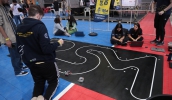 O evento terá competições nas categorias de sumô, seguidor de linha, futebol, hockey, tracking e combate, na Vila Mogilar (Warley Kenji/PMMC)