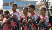 Neste último domingo (28), a Prefeitura de Mogi das Cruzes entregou a Arena Gerson Marcelino - um campo de futebol com gramado sintético - no Centro Esportivo de Jundiapeba (Divulgação/PMMC)