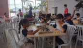 O evento, organizado pelo Departamento Pedagógico, reuniu 64 alunos de 14 escolas municipais. (Divulgação/PMMC)