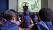 O passeio guiado pelo Casarão do Carmo foi parte da programação promovida pela Secult na 22ª Semana Nacional de Museus (Divulgação/PMMC)