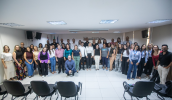 stiveram presentes mais de 50 pessoas, entre profissionais do setor e representantes de instituições e entidades da cidade. (Warley Kenji/PMMC)