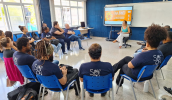 A formação dos educadores dos projetos foi mais um ponto de valorização, com 16 encontros realizados ao longo do ano. (Divulgação/PMMC)