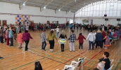 A Festa Caipira de Inclusão do Fundo Social de Mogi das Cruzes agitou cerca de 300 aluno do Centro Municipal de Paradesporto Cid Torquato (Divulgação/PMMC)