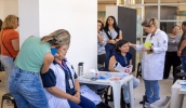 Público conheceu Práticas Integrativas aplicadas na Rede Psicossocial, como a Auriculoterapia (foto: Warley Kenji/PMMC)
