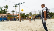 Parque Botyra ganhou neste último domingo (30), mais quatro quadras de esportivos de areia (Divulgação/PMMC)
