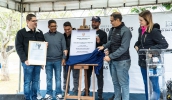 Parque Botyra ganhou neste último domingo (30), mais quatro quadras de esportivos de areia (Divulgação/PMMC)