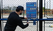Parque Botyra ganhou neste último domingo (30), mais quatro quadras de esportivos de areia (Divulgação/PMMC)