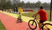 Parque Airton Nogueira oferece quase 300 vagas gratuitas de atividades esportivas diversas para toda a população (Divulgação/PMMC)