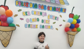 A primeira Semana da Criança na Escola Clínica Transtorno do Espectro Autista Profª Neuraide Rezende da Silva Fujita, no Rodeio, teve brincadeiras e aprendizado. (Divulgação/PMMC)