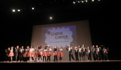Alunos do Cempre Ver. Ivan Nunes de Siqueira, no Oropó, apresentaram a música Chove Chuva. (Warley Kenji/PMMC)
