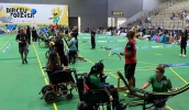 As competições individuais pelo Campeonato Regional Sudeste de Bocha Paralímpica começaram nesta quinta e seguirão na sexta-feira e no sábado, das 9h às 18h (Divulgação/ PMMC)