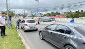 A iniciativa é realizada pelo Departamento de Educação para o Trânsito e Segurança em parceria com o Detran, o Corpo de Bombeiros e as empresas de transporte coletivo (Divulgação)