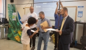 Ao final do evento, alunos receberam certificado (Divulgação/PMMC)