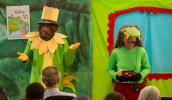 Grupo teatral fez apresentação como alguns dos personagens do Sítio do Picapau Amarelo, abordando a temática do Rio Tietê (Divulgação/PMMC)