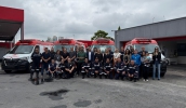 Quatro novas ambulâncias enviadas pelo Ministério da Saúde para Mogi das Cruzes foram oficialmente entregues ao Serviço Móvel de Urgência (Divulgação/PMMC)