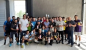 Equipe do Inter Mogi entrega doações de leite ao Fundo Social (Divulgação - PMMC)