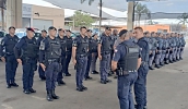 Guarda Civil Municipal e a Polícia Militar fizeram uma operação nesta quinta-feira e vão ampliar o trabalho em conjunto para ampliação da segurança na cidade (Divulgação/PMMC)