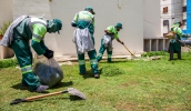 Além do Parque Olímpico, atendido nesta sexta-feira, diversos outros pontos da cidade vêm recebendo serviços de zeladoria e limpeza desde o início do ano (Divulgação/ PMMC)