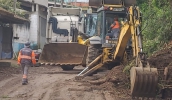 Equipes da Secretaria de Serviços Urbanos não pararam no final de semana e executaram uma ampla de serviços em diversas partes do município (Divulgação/ PMMC)