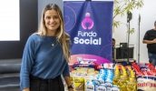 Maira Cusatis entrega donativos a 80 entidades de Mogi das Cruzes (Divulgação - PMMC)