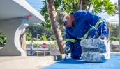 Sabaúna recebe nos últimos dias um grande mutirão de obras e serviços, garantindo espaços públicos revitalizados, organizados e acessíveis (Divulgação/ PMMC)