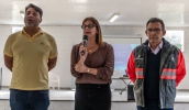 Equipe de Serviços Urbanos se reuniu na manhã desta quinta-feira para a apresentação dos resultados dos 100 primeiros dias de gestão (Divulgação/PMMC)