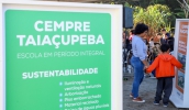 Moradores de Taiaçupeba acompanharam o início das obras do Cempre do Distrito (Divulgação - PMMC)